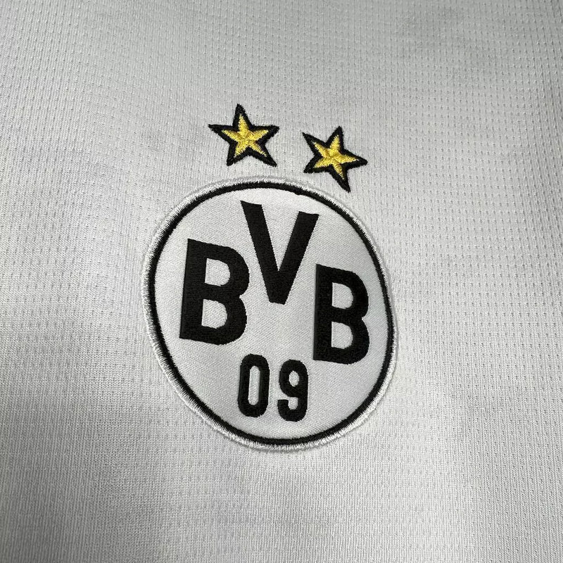 Camisa Borussia Dortmund III 24/25 Puma Masculina - Branco