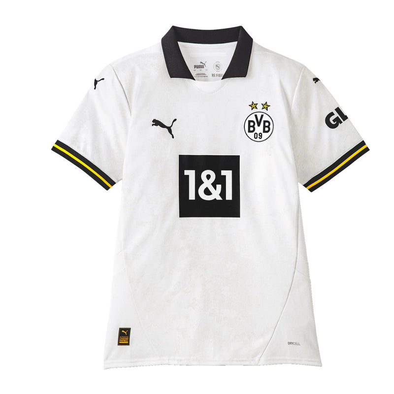 Camisa Borussia Dortmund III 24/25 Puma Masculina - Branco